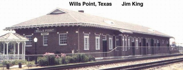 Images of Texas & Pacific Stations and Structures in  Wills Point, TX