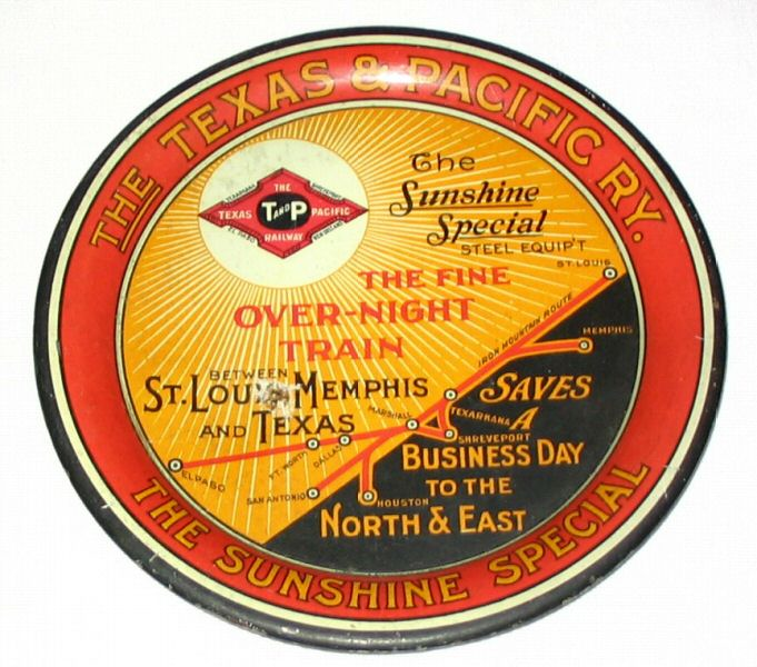 Image of T&P  Dining Car - T&P Promotional Plate