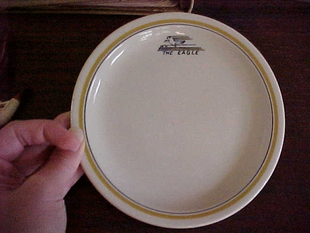 Image of T&P  Dining Car - Bread Plate