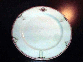 Image of T&P  Dining Car - Plate