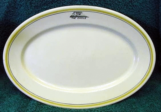 Image of T&P  Dining Car - Platter