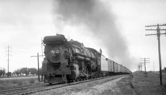 2-10-4 637 near Weatherford Texas - 26 June 1948 - Texas & Pacific ...