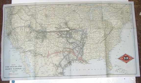 Image of T&P  Maps - 1929 Map