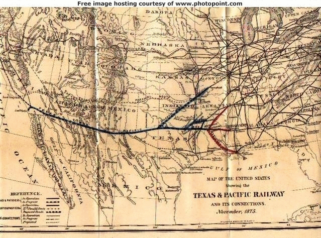 Image of T&P  Maps - 1875 Map