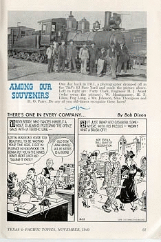 Image of T&P  Advertisements - 1949 Topics - Inside of November edition