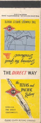 Image of T&P  Matchbooks - The Direct Way
