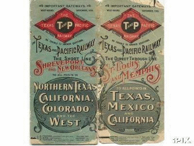 Image of T&P  Timetables - 1906 November (cover)
