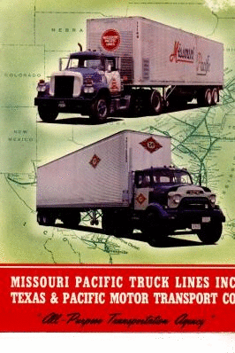 Image of T&P  Miscellany - Truck Lines Brochure c1950s