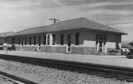 Image of T&P Stations & Structures in Odessa TX c1951
