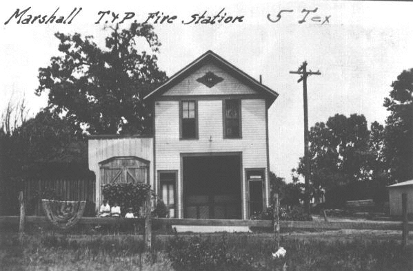 Image of T&P Stations & Structures in Marshall TX - T&P Fire Station