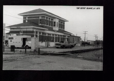 Image of T&P Stations & Structures in Bunkie LA 1975