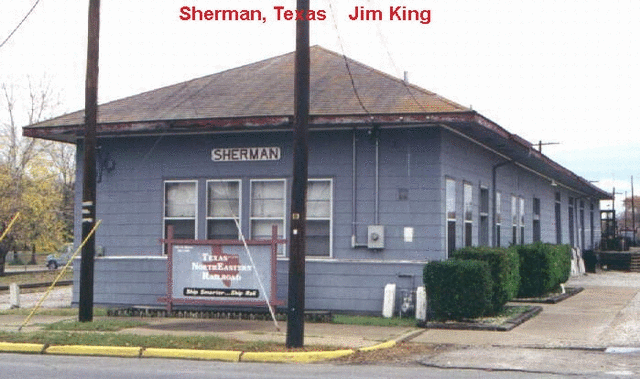 Image of T&P Stations & Structures in Sherman TX