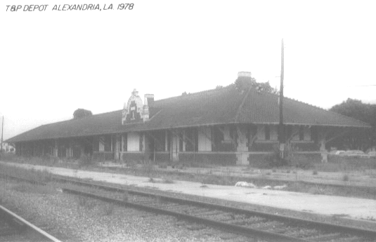 Images of Texas & Pacific Stations and Structures in Alexandria, LA