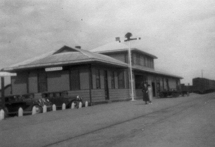 Image of T&P Stations & Structures in Monahans TX  c1930s