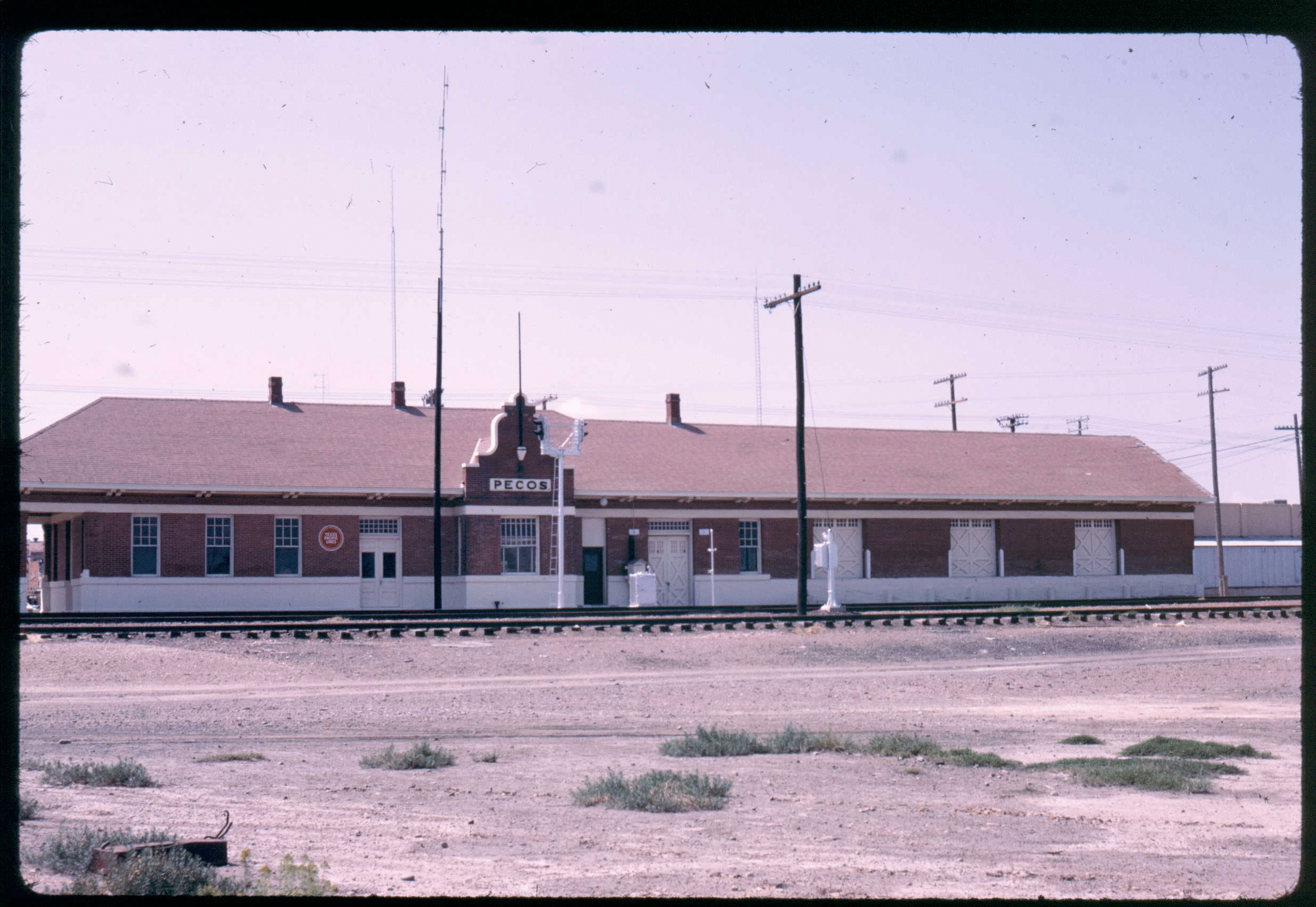 Image of T&P Stations & Structures in Pecos TX