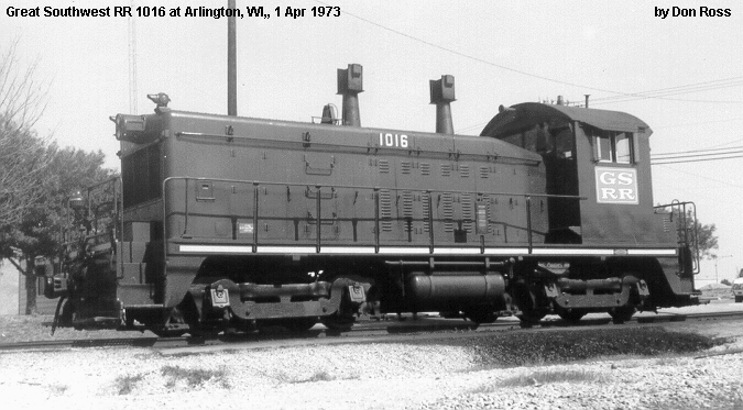 Image of T&P Diesel NW-2 #1016