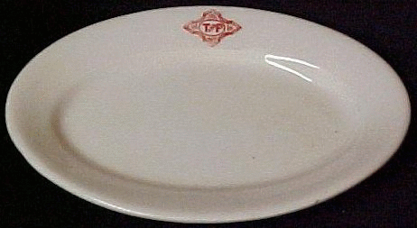Image of T&P  Dining Car - Sandwich Plate