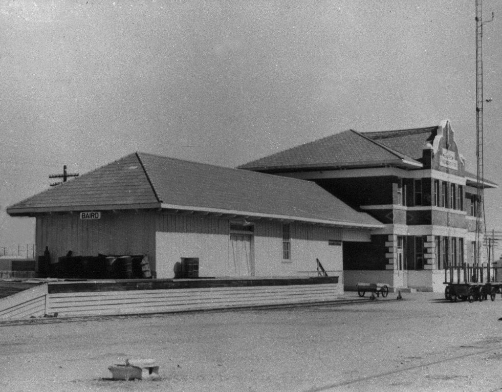 Image of T&P Stations & Structures in Baird Depot and Freight Station c1950's