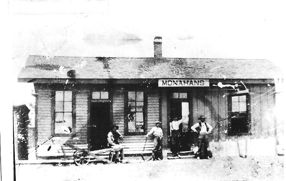 Image of T&P Stations & Structures in Monahans Depot in 1890