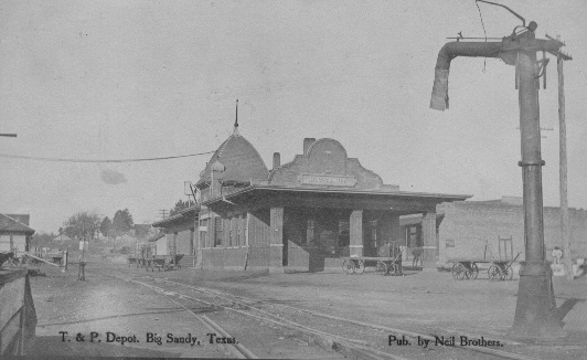 Image of T&P Stations & Structures in Big Sandy TX
