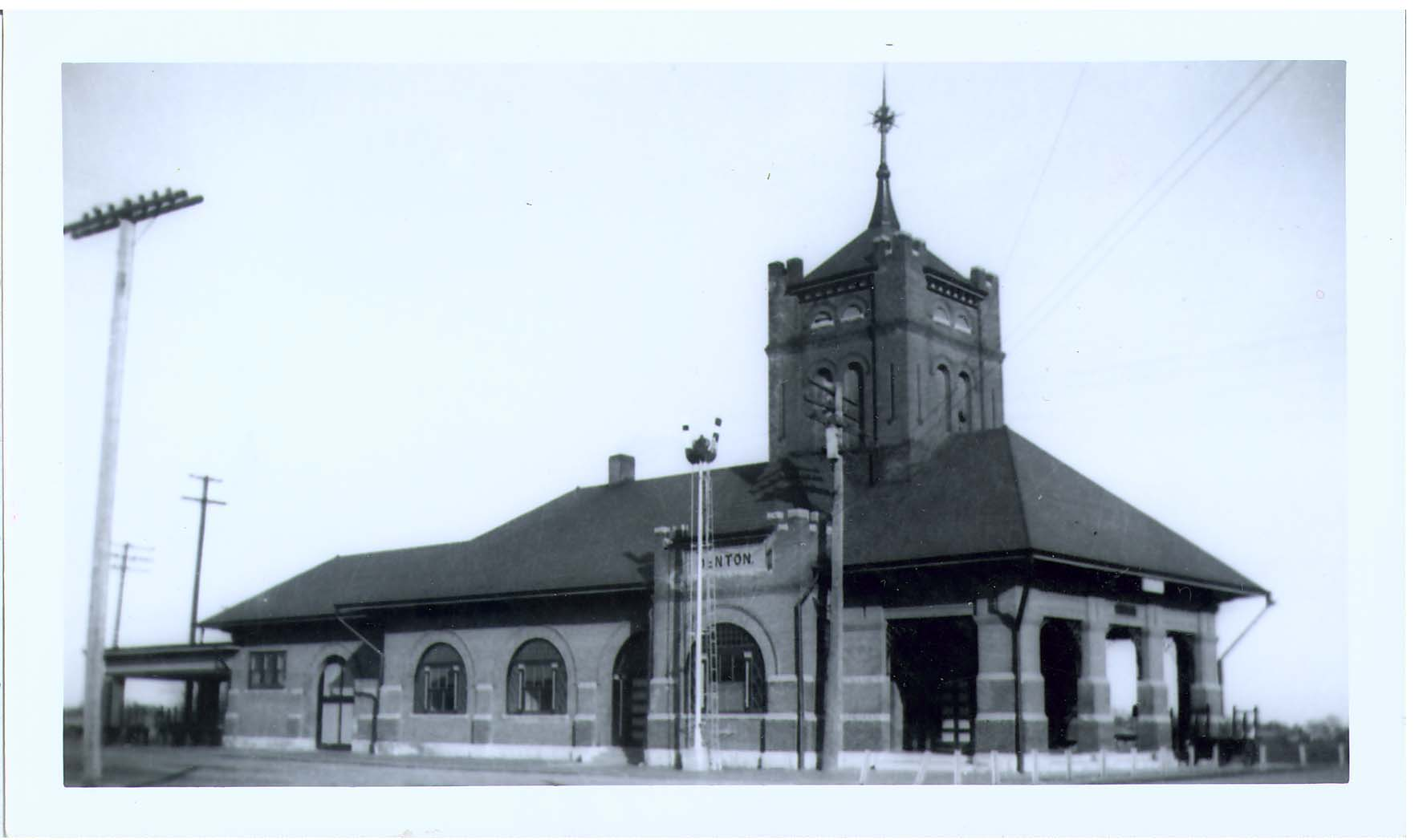 Image of T&P Stations & Structures in Denton TX 1937