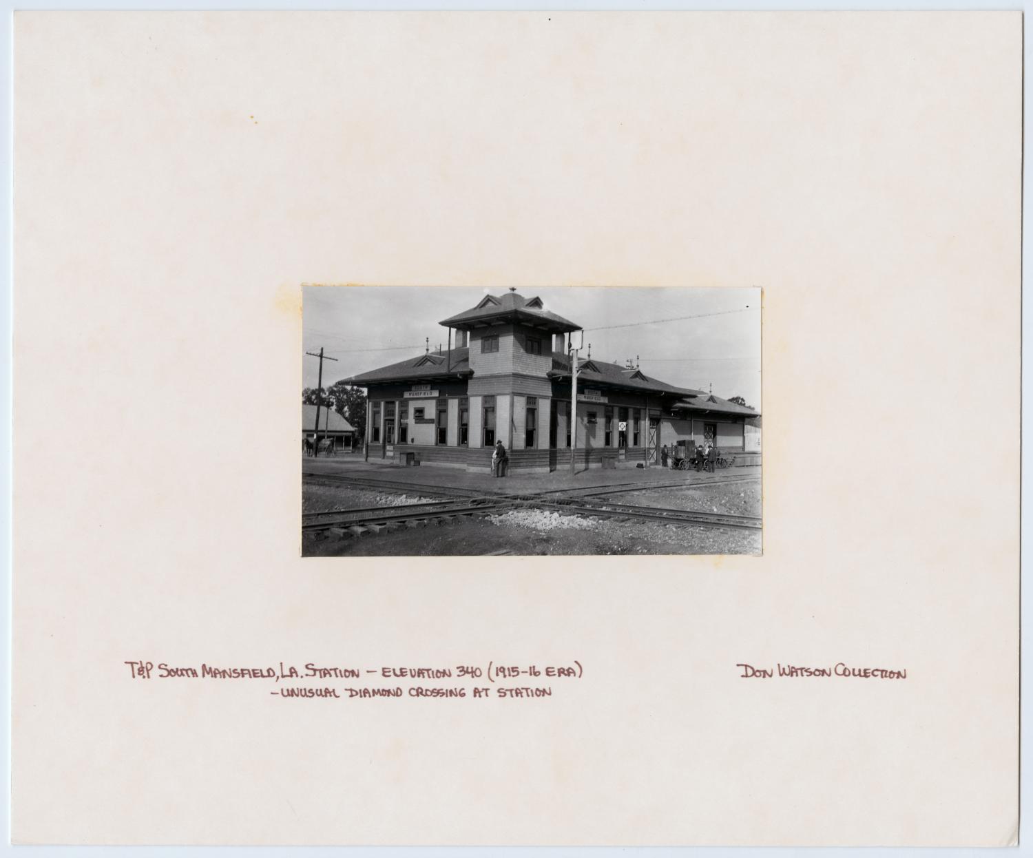 Images of Texas & Pacific Stations and Structures in South Mansfield, LA