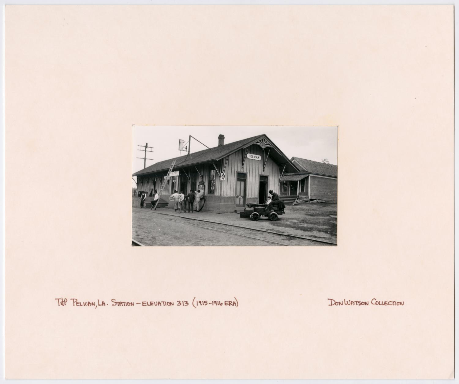 Images of Texas & Pacific Stations and Structures in Pelican, LA