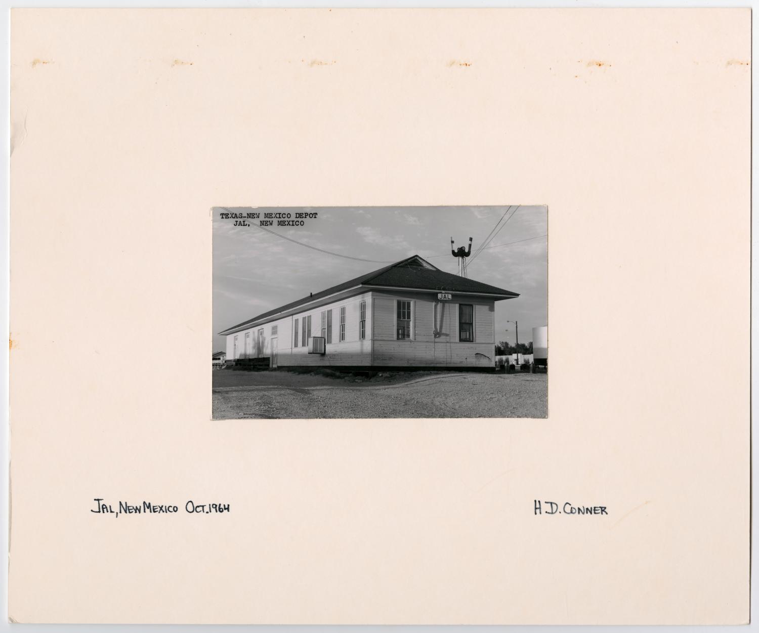 Images of Texas & Pacific Stations and Structures in  Jal, NM