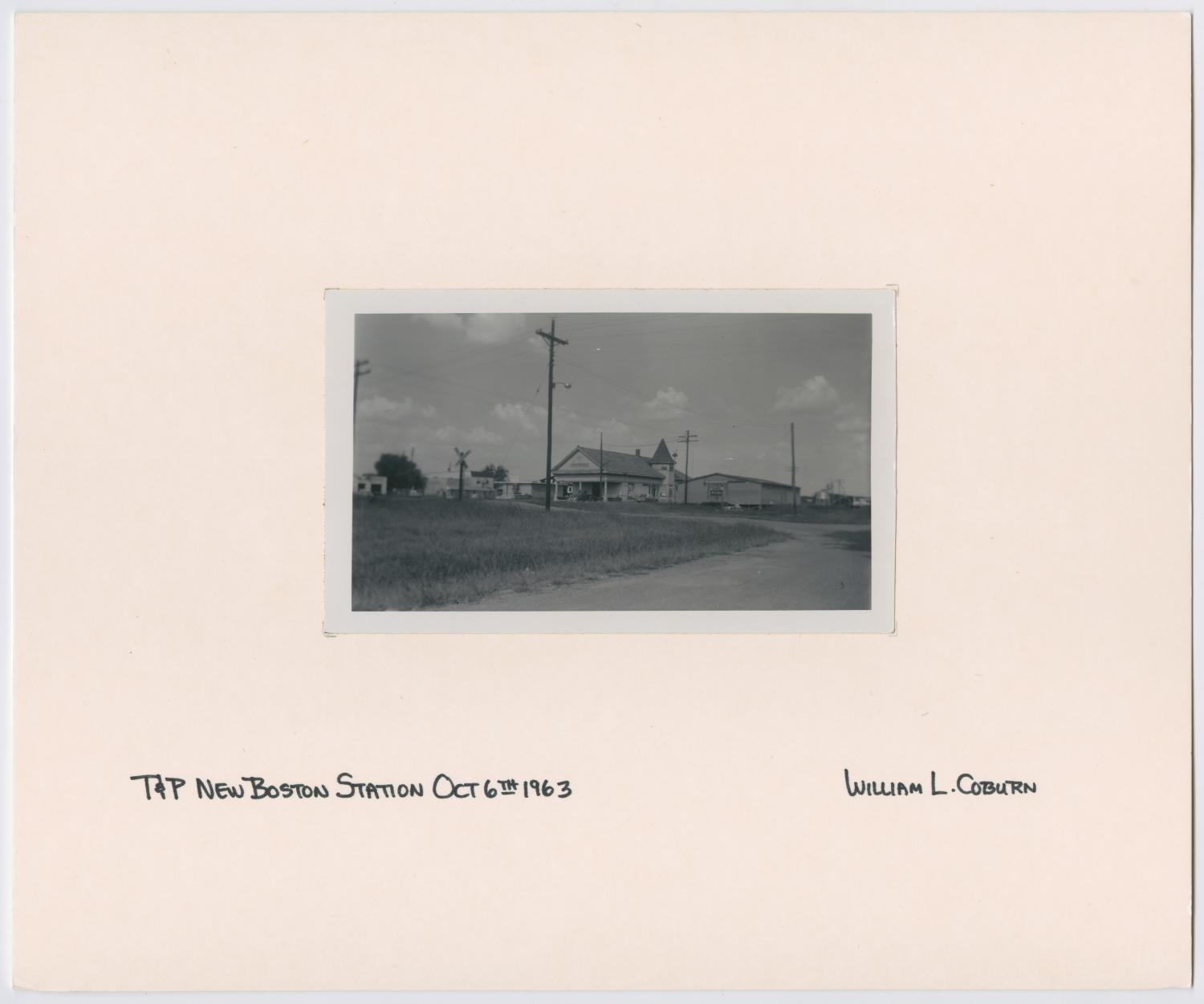Images of Texas & Pacific Stations and Structures in  New Boston, TX