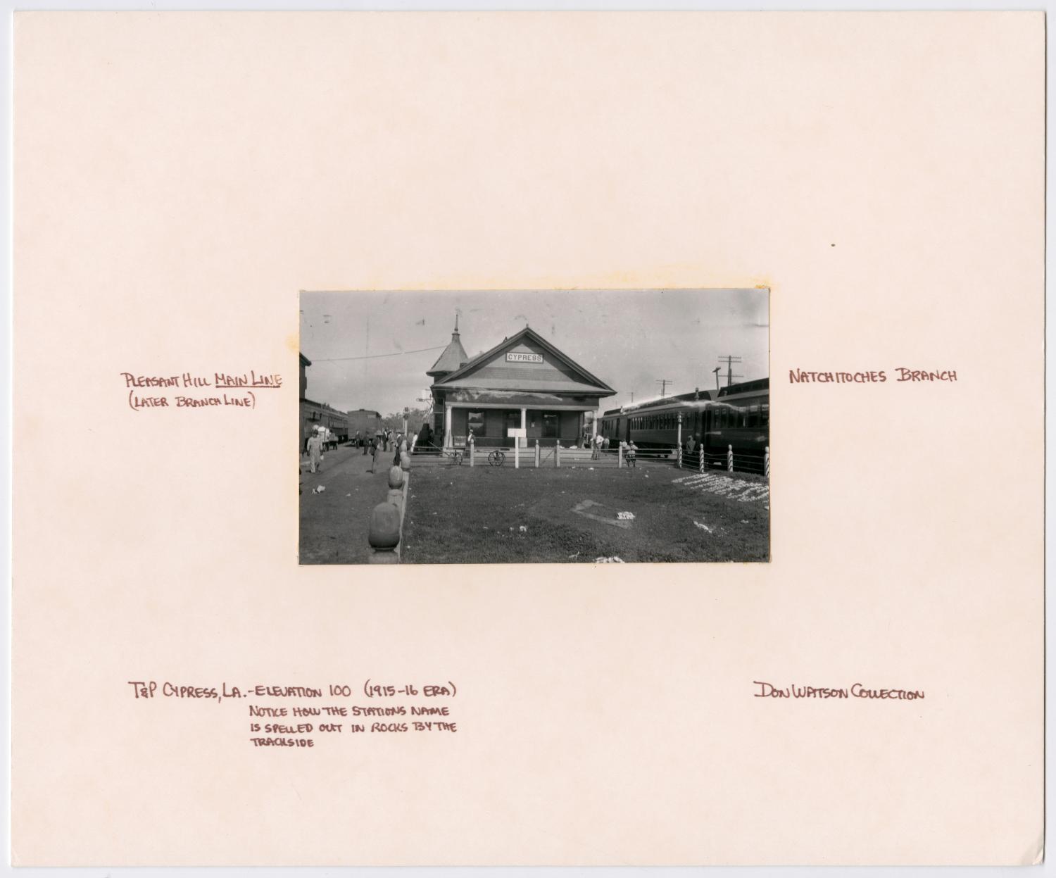 Images of Texas & Pacific Stations and Structures in Cypress, LA