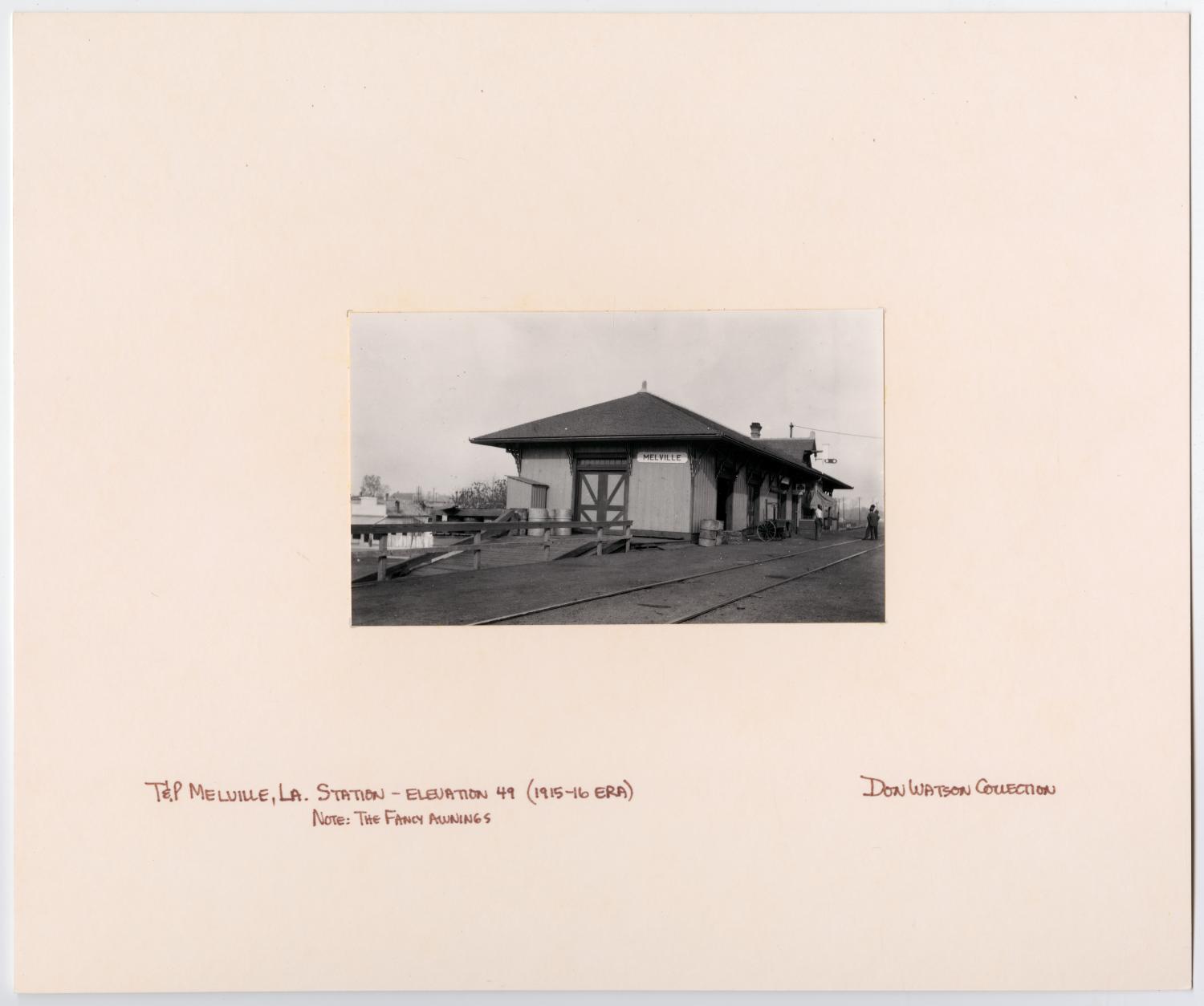 Images of Texas & Pacific Stations and Structures in Melville, LA