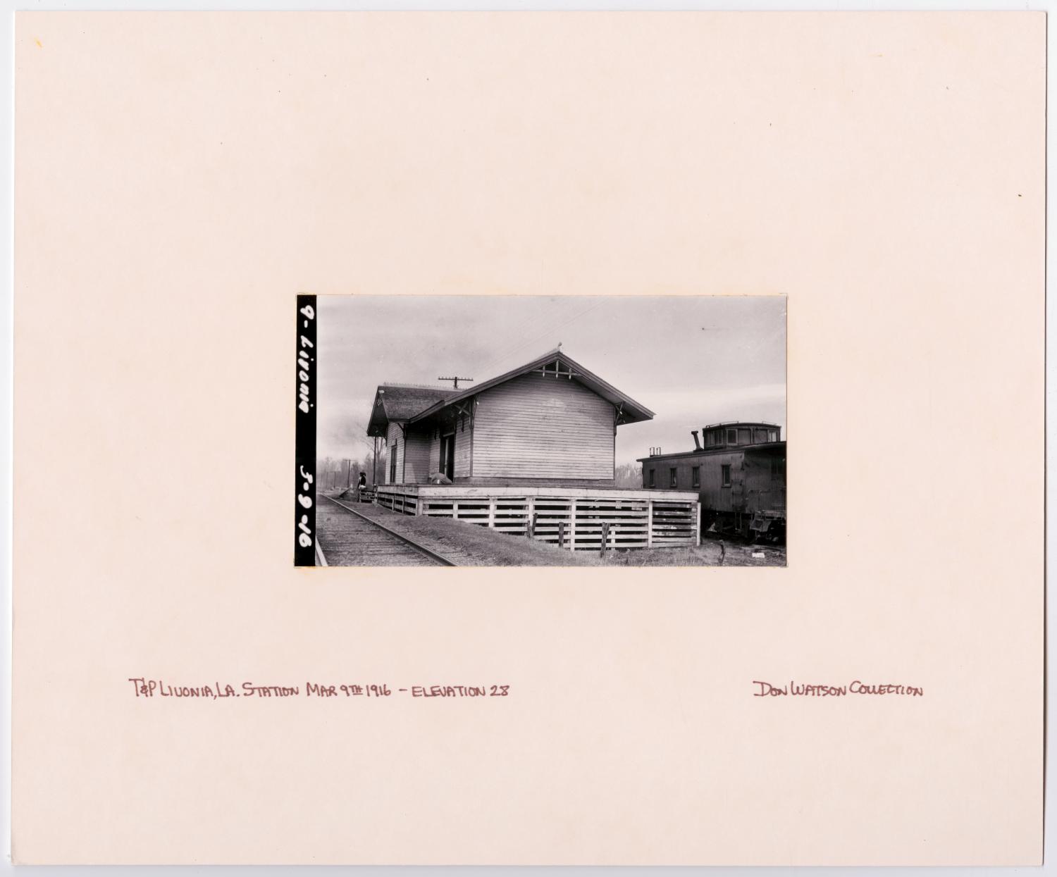 Images of Texas & Pacific Stations and Structures in Livonia, LA