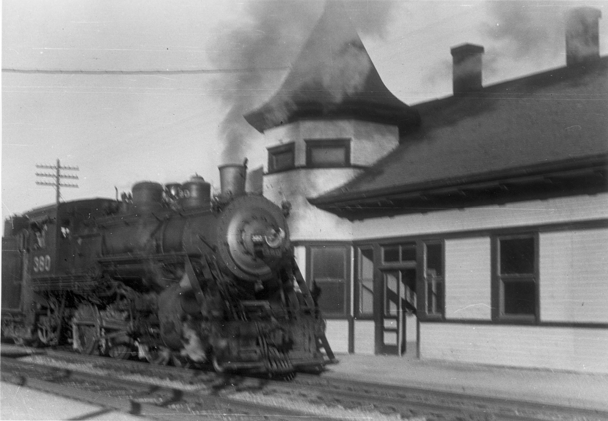 D-10 4-6-0 #380 at Arlington, TX, in 1904