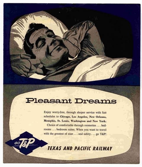 1956 Timetable inside