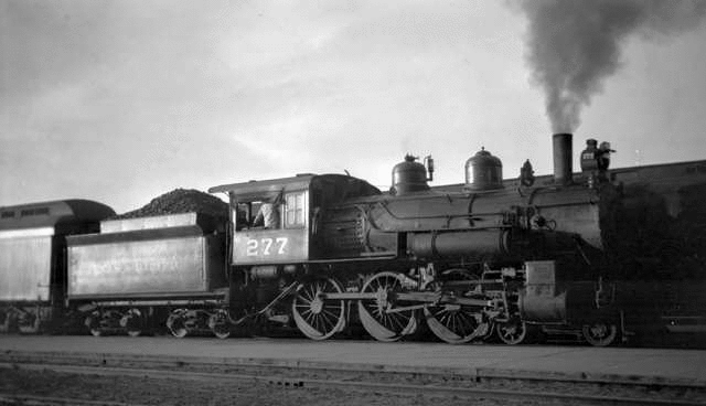 4-6-0 277 El Paso Texas - 20 January 1919