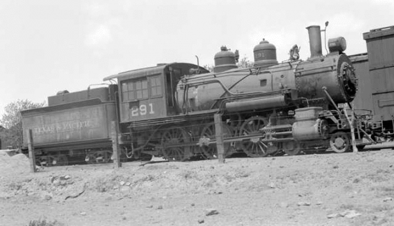 4-6-0 291 El Paso Texas - 20 April 1933