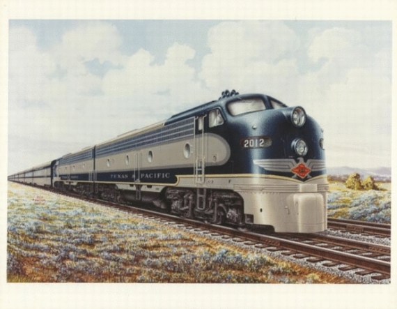 E-8A 2012 by EMD artist Ben Dedek c1940s