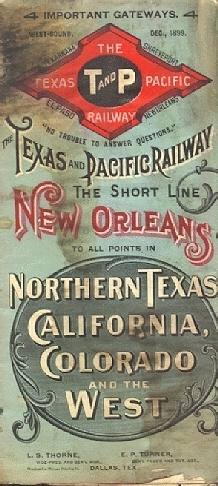1899 Timetable - reverse