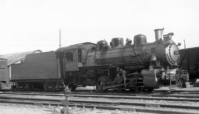0-6-0 463 Dallas TX - 25 July 1936