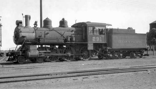4-6-0 291 El Paso TX - 5 May 1934
