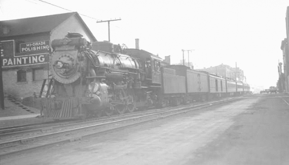 4-6-2 715 The Sunshine Special<BR>El Paso TX - 24 July 1935