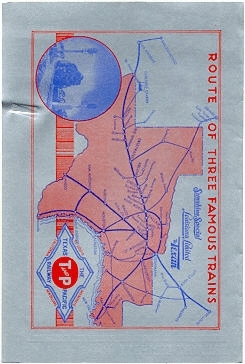 Menu - 8 July 1943 (reverse)