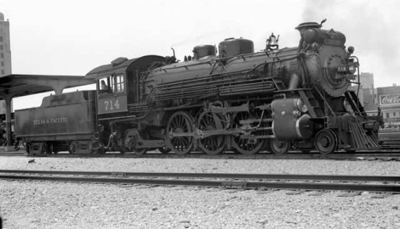 4-6-2 714 Ft Worth TX<BR>26 July 1932