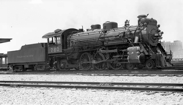 4-6-2 720 Ft Worth TX<BR>26 July 1932