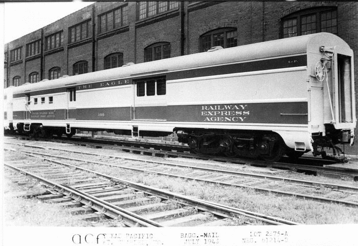 Baggage-Mail Car 100