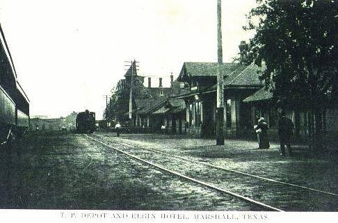 Marshall TX Depot and Elgin Hotel