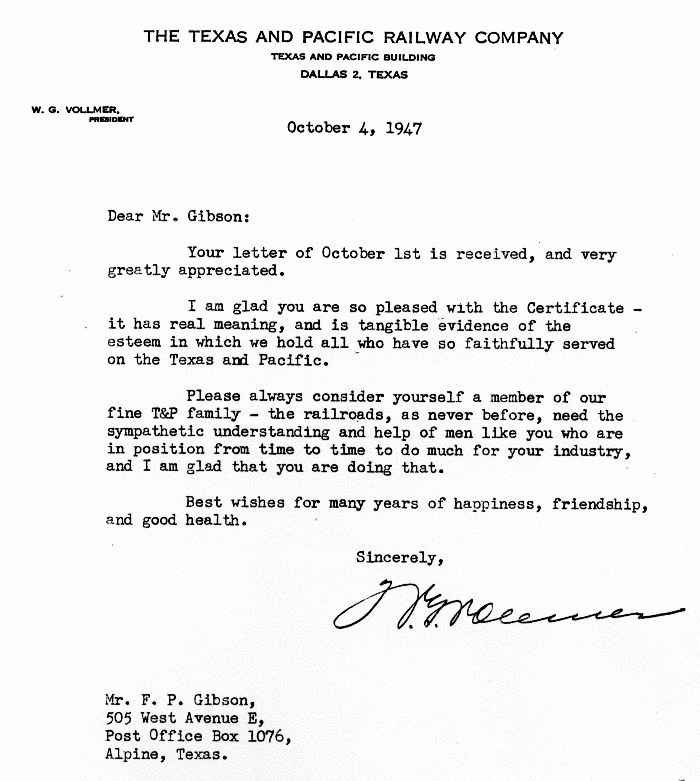 1947 Letterhead