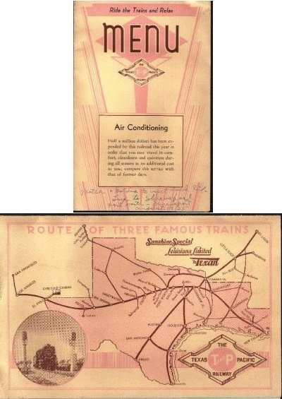1935 Menu