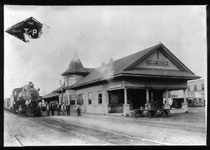 Sweetwater Depot and Freight Station c1940's