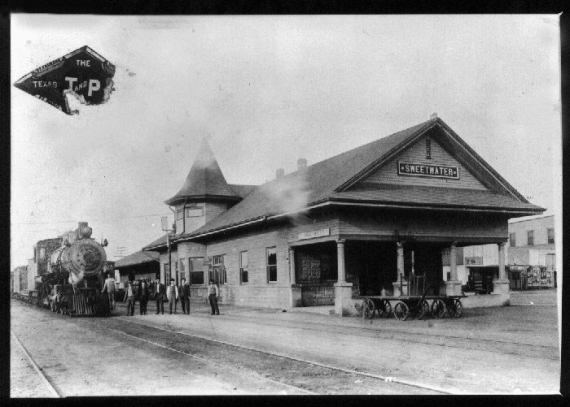 Sweetwater Depot and Freight Station c1940's